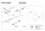 Spot pe sina Alfa S Maytoni TR132-4-7W-DS-W
