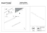 Spot pe sina Basis Maytoni TR030-4-30WTW-DD-W