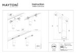 Spot pe sina Elti Maytoni TR005-4-12W-DS-B