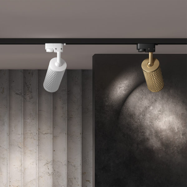 Spot pe sina Focus Design Maytoni TR011-1-GU10-W