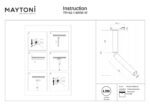 Spot pe sina Focus Dual Maytoni TR142-1-6W3K-W