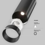 Spot pe sina Focus LED Maytoni TR021-1-12B3K-W-B