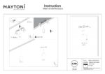 Spot pe sina Focus LED Maytoni TR041-4-12WTW-DD2-B