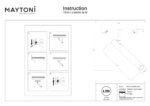 Spot pe sina Focus T Maytoni TR141-2-6W3K-M-W