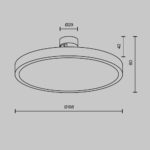 Spot pe sina Plato Maytoni TR153-1-10W2.7K-BS-DE