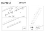 Spot pe sina Points Maytoni TR031-2-18W2.7K-B
