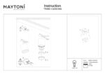 Spot pe sina Polar Maytoni TR088-1-GX53-MG