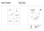 Spot pe sina Virar Maytoni TR022-1-GU10-W