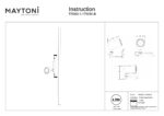 Spot pe sina Vuoro Maytoni TR003-1-17W3K-B