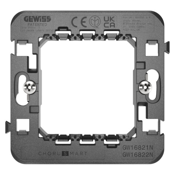 Suport Standard International - 2 Module cu Ambreiaje de Fixare - Pentru rama ornament EGO - Smart - CHORUSMART