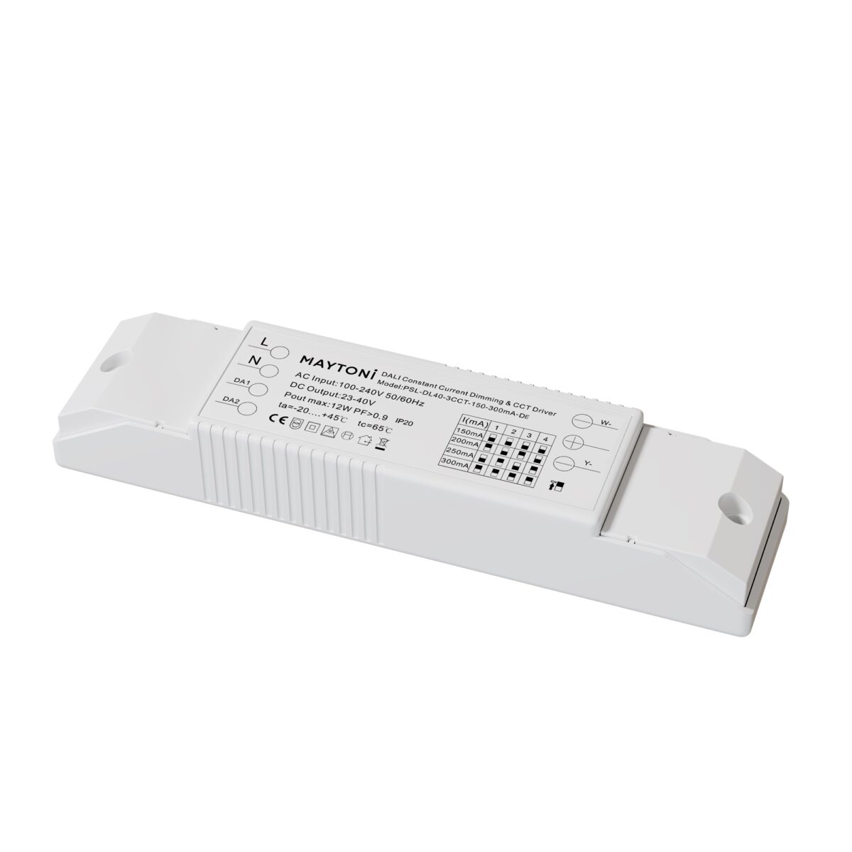 Sursa de curent Power supplies DALI Maytoni PSL-DL40-3CCT-150-300mA-DE Sursa de curent Power supplies DALI Maytoni PSL-DL40-3CCT-150-300mA-DE