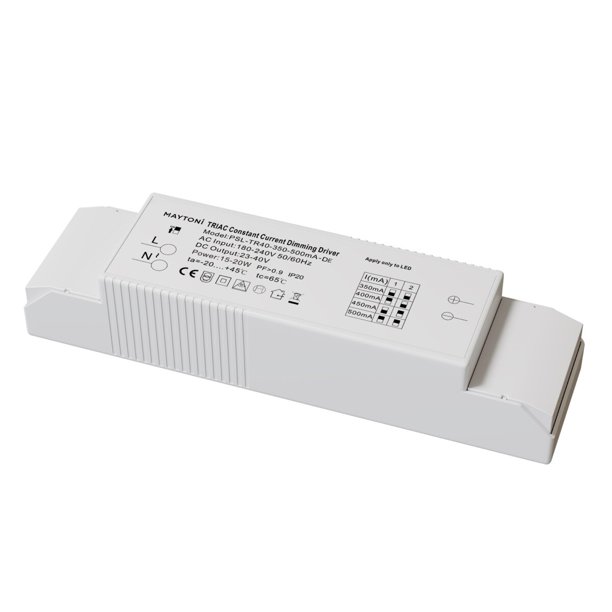 Sursa de curent Power supplies Triac Maytoni PSL-TR40-350-500mA-DE