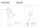 Veioza Erich Maytoni MOD221-TL-01-G