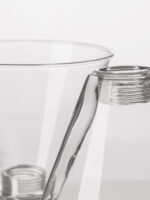 Abajur din sticla/ceramica Decorative Magnetic, Transparent si Sticla Nova Luce