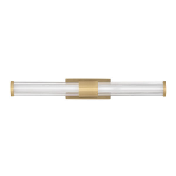 Aplica baie Alto 10W 3000K, Auriu si Sticla, Metal, Acrilic Nova Luce