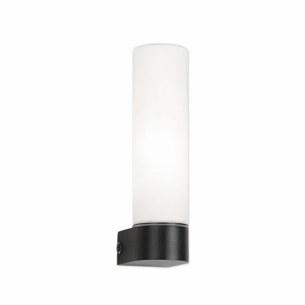 Aplica baie Corb 5W, Negru, Alb si Sticla, Aluminiu Nova Luce