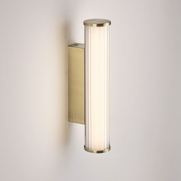 Aplica baie Misty 7W 3000 | 4000K, Auriu si Aluminiu, Metal, Acrilic Nova Luce