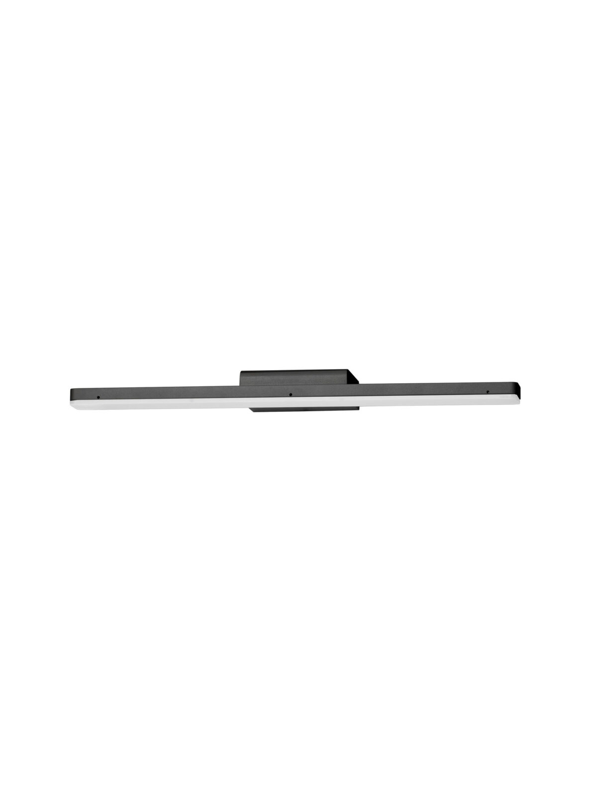 Aplica baie Nyx 12W 3000K, Gri si Aluminiu, Acrilic Nova Luce