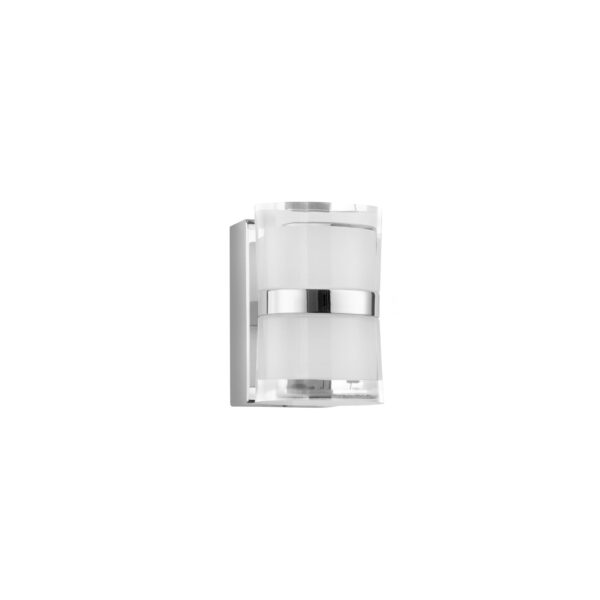 Aplica baie Sabia 10W 3000K, Crom si Aluminiu, Acrilic Nova Luce