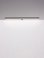 Aplica baie Vanese 18W 3000K, Negru si Aluminiu, Acrilic Nova Luce