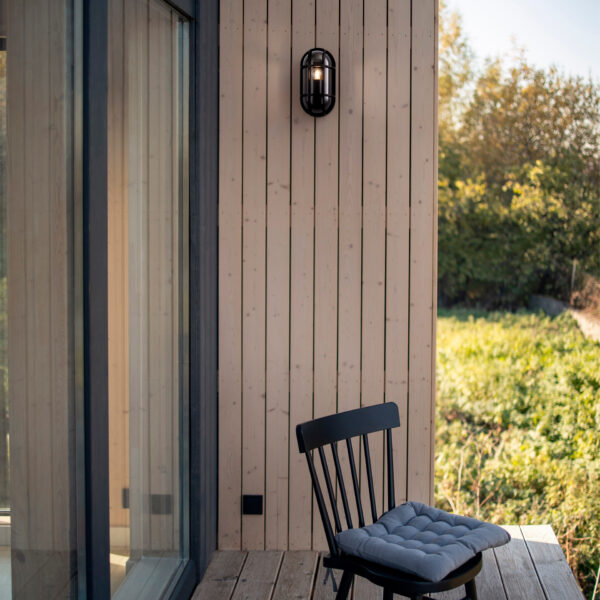 Aplica de perete Amel 12W, Negru si Aluminiu Nova Luce