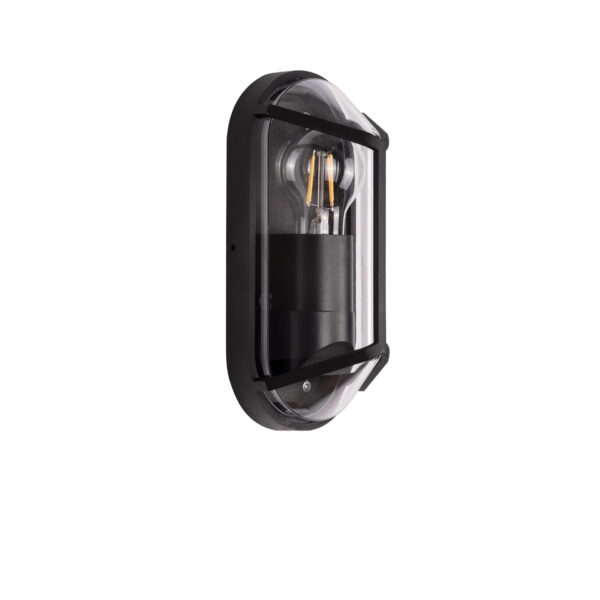 Aplica de perete Amel 12W, Negru si Aluminiu Nova Luce