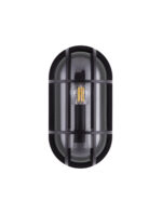 Aplica de perete Amel 12W, Negru si Aluminiu Nova Luce