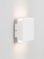 Aplica de perete Artu 10W 3000K, Alb si Aluminiu Nova Luce