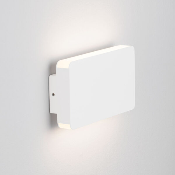 Aplica de perete Artu 10W 3000K, Alb si Aluminiu Nova Luce