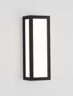 Aplica de perete Astral 10W 3000K, Negru si Aluminiu Nova Luce