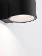Aplica de perete Beta 8W 3000K, Negru si Aluminiu Nova Luce