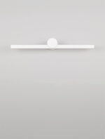 Aplica de perete Breggo 12W 3000K, Alb si Aluminiu Nova Luce