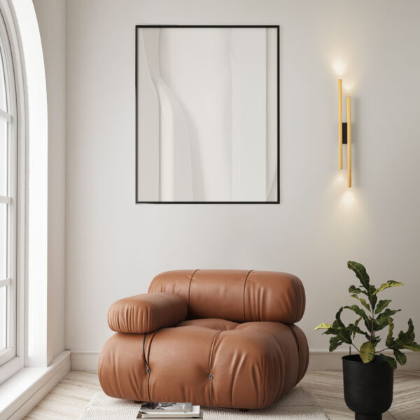 Aplica de perete Brillia 11W 3000 | 2700 | 4000K, Auriu si Aluminiu Nova Luce