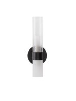 Aplica de perete Century 10W, Negru si Sticla, Metal Nova Luce