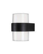 Aplica de perete Darf 10W 3000K, Negru si Aluminiu Nova Luce