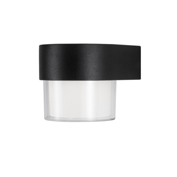 Aplica de perete Darf 5W 3000K, Negru si Aluminiu Nova Luce