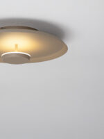 Aplica de perete Dorell 14W 3000 | 2700 | 4000K, Maro si Otel, Aluminiu, Acrilic Nova Luce