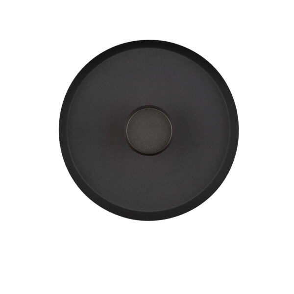 Aplica de perete Dorell 6W 3000 | 2700 | 4000K, Negru si Otel, Aluminiu, Acrilic Nova Luce