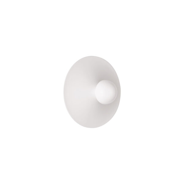Aplica de perete Edem 9W 3000K, Alb si Otel, Aluminiu Nova Luce