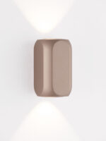 Aplica de perete Elli 8W 3000K, Auriu si Aluminiu Nova Luce