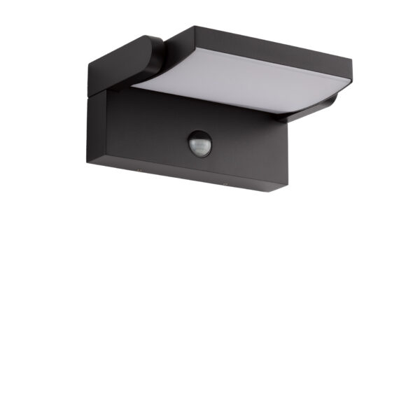 Aplica de perete Gerber 20W 3000K, Negru si Aluminiu Nova Luce
