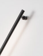 Aplica de perete Gropius 15W 3000K, Negru si Aluminiu Nova Luce