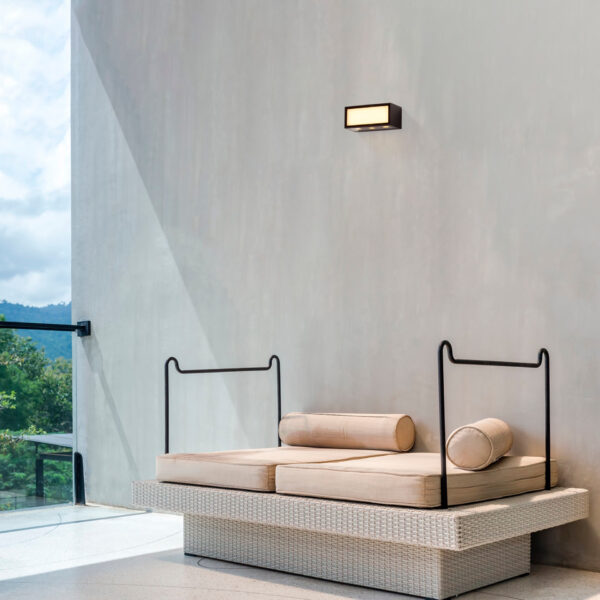 Aplica de perete Inga 11W 3000K, Negru si Aluminiu Nova Luce