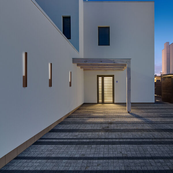 Aplica de perete Isos 6W 3000K, Corten si Aluminiu Nova Luce