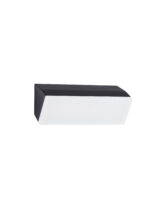 Aplica de perete Keen 20W 3000K, Negru si Aluminiu Nova Luce