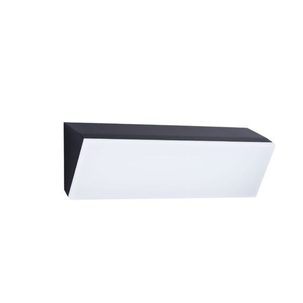 Aplica de perete Keen 41W 3000K, Negru si Aluminiu Nova Luce
