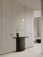 Aplica de perete Keros 6W 3000K, Auriu si Aluminiu, Acrilic Nova Luce