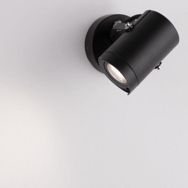 Aplica de perete Kimiko 10W, Negru si Aluminiu Nova Luce