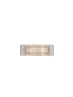 Aplica de perete Kinara 6W 3000K, Auriu si Aluminiu, Acrilic, Otel inoxidabil Nova Luce