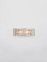 Aplica de perete Kinara 6W 3000K, Auriu si Aluminiu, Acrilic, Otel inoxidabil Nova Luce